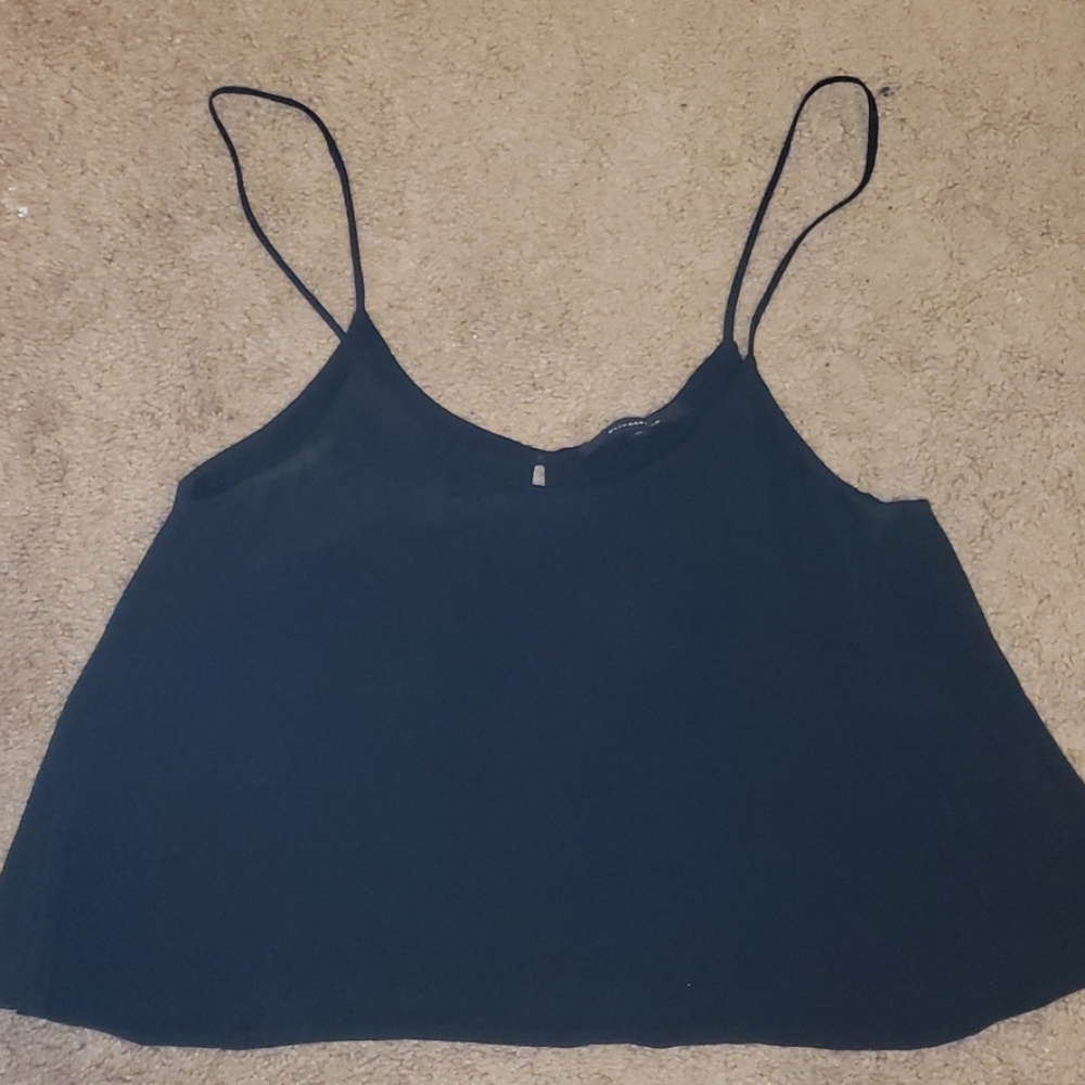 Black crop top